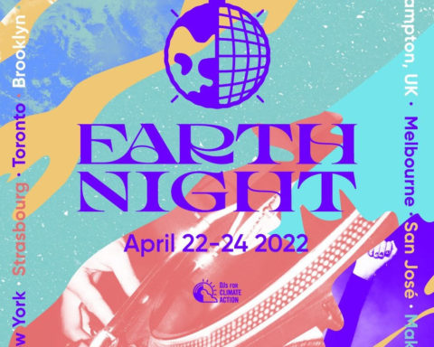 Poster de DJs FOR CLIMATE ACTION / EARTH NIGHT 2022