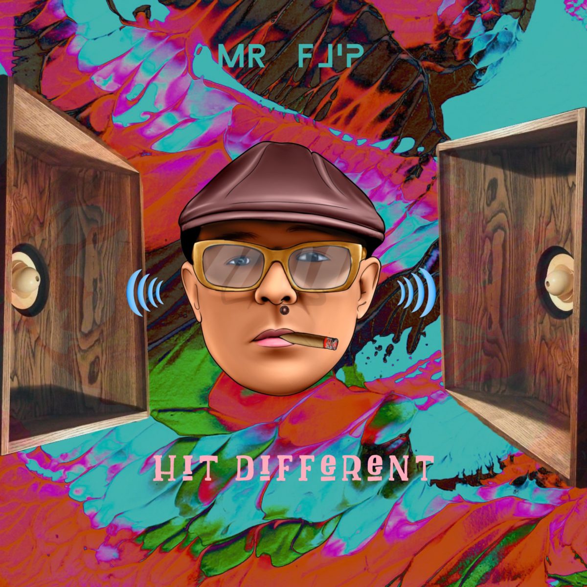 Artwork cover de l'album Hit Different de Mr Flip