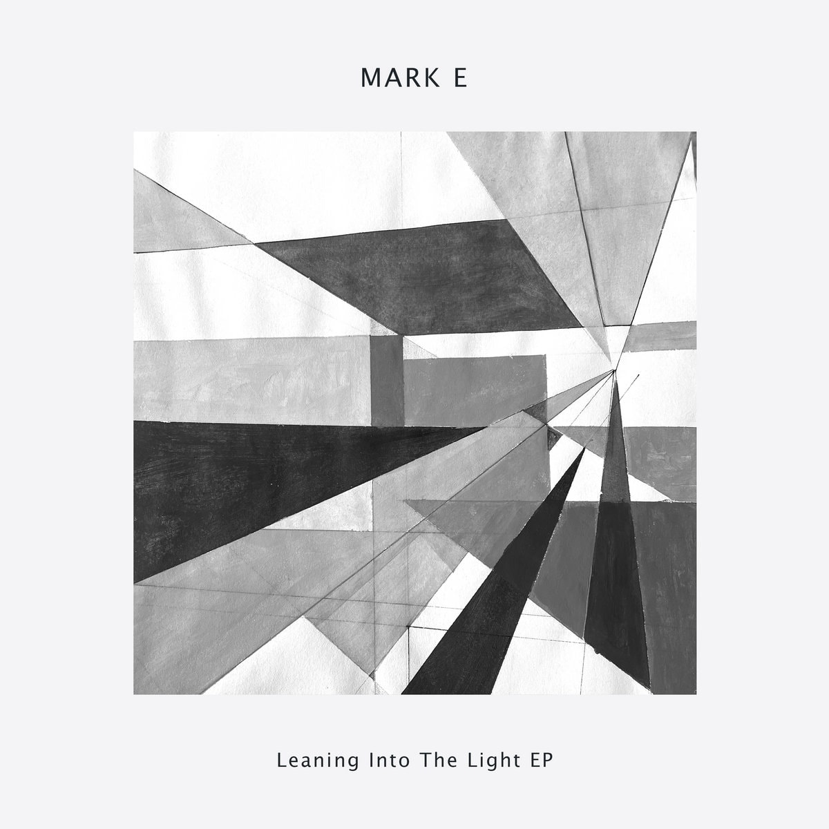 Artwork cover de Pochette du EP Leaning Into The Light de Mark E
