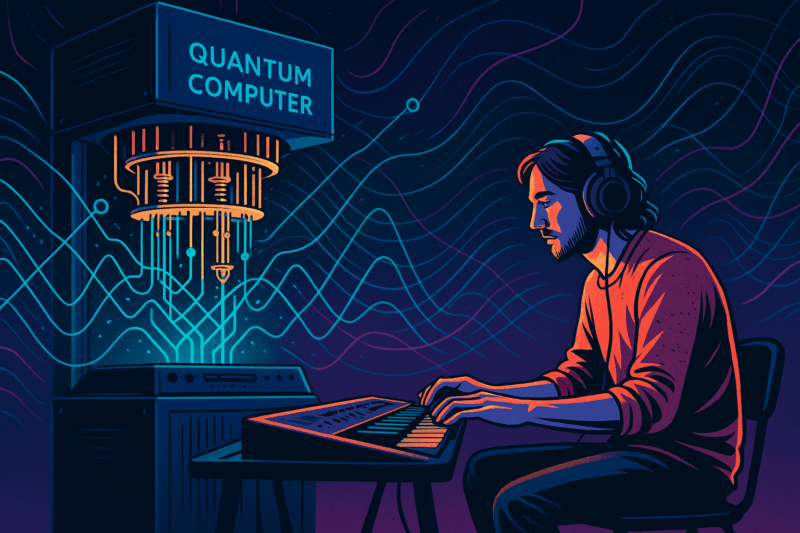 ordinateur quantique et musique