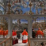 Photo Les cardinaux dans la chapelle Sixtine