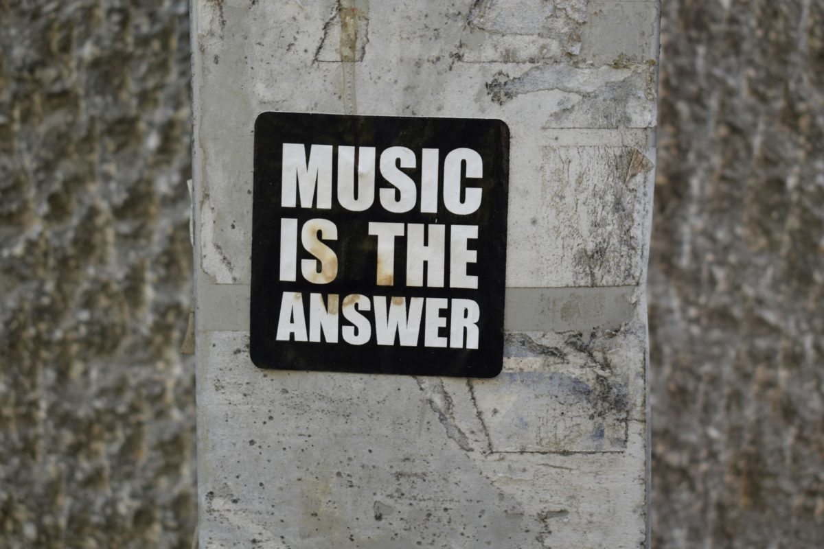 Music is the answer