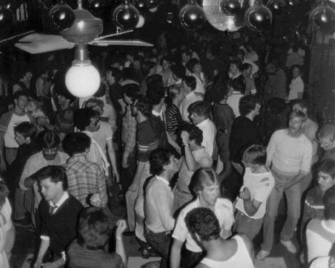 Copa Night Club in Detroit. 1982.