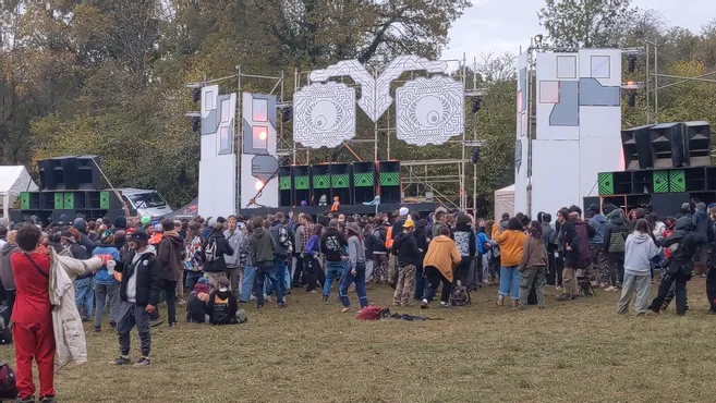 Teknival, photo de Pierre Vignaud