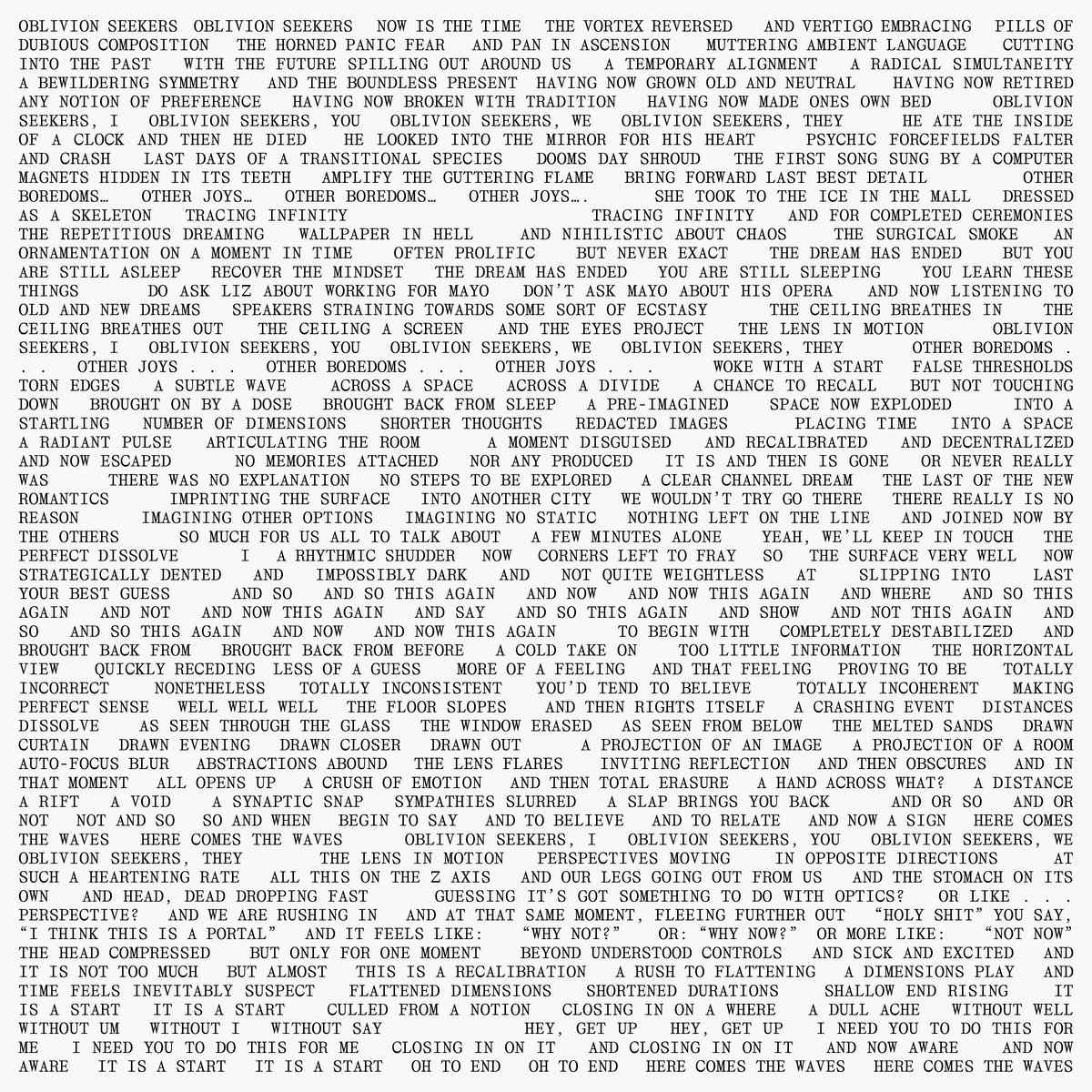 Mini LP Oblivion Seekers