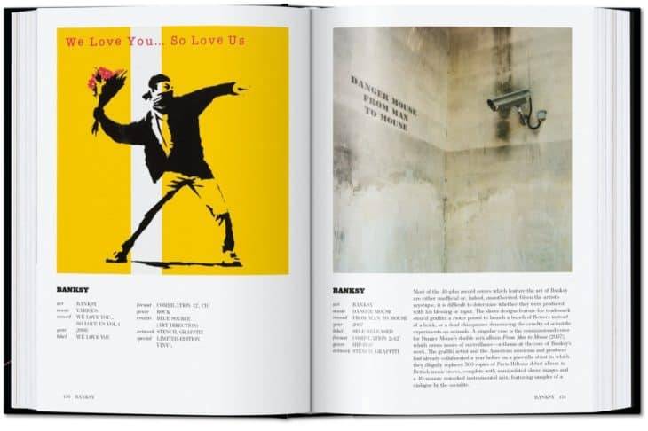 Banksy dans Art Record Covers 40th Ed