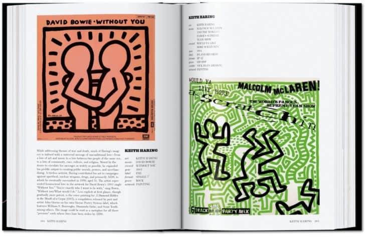 David Bowie, Keith Haring - Art Record Covers 40th Ed
